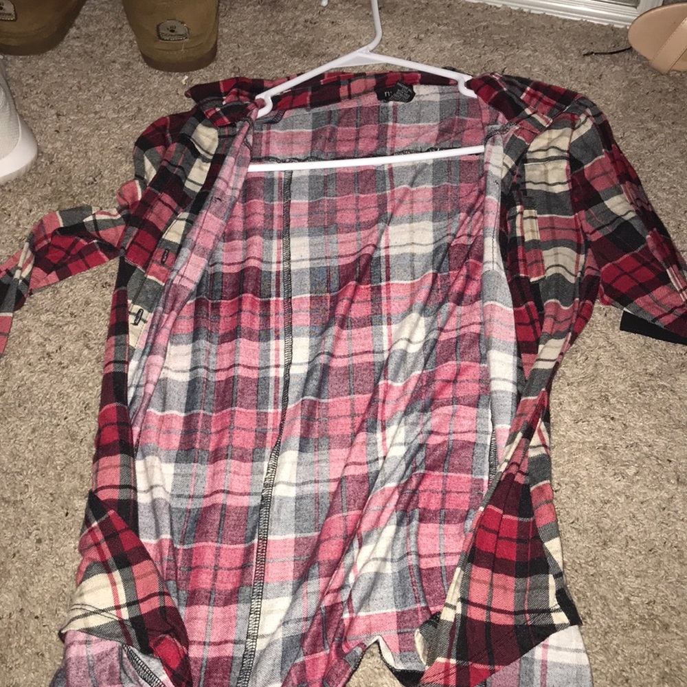 Rue21 flannel and Charlotte Russe flannel
